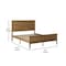 Flash Furniture Fiona Light Brown Queen Size Solid Wood Platform Bed Frame w/Headboard, Footboard, Slatted Bottom MG-0900-29-QB-ANTOAK-GG - alternate 8